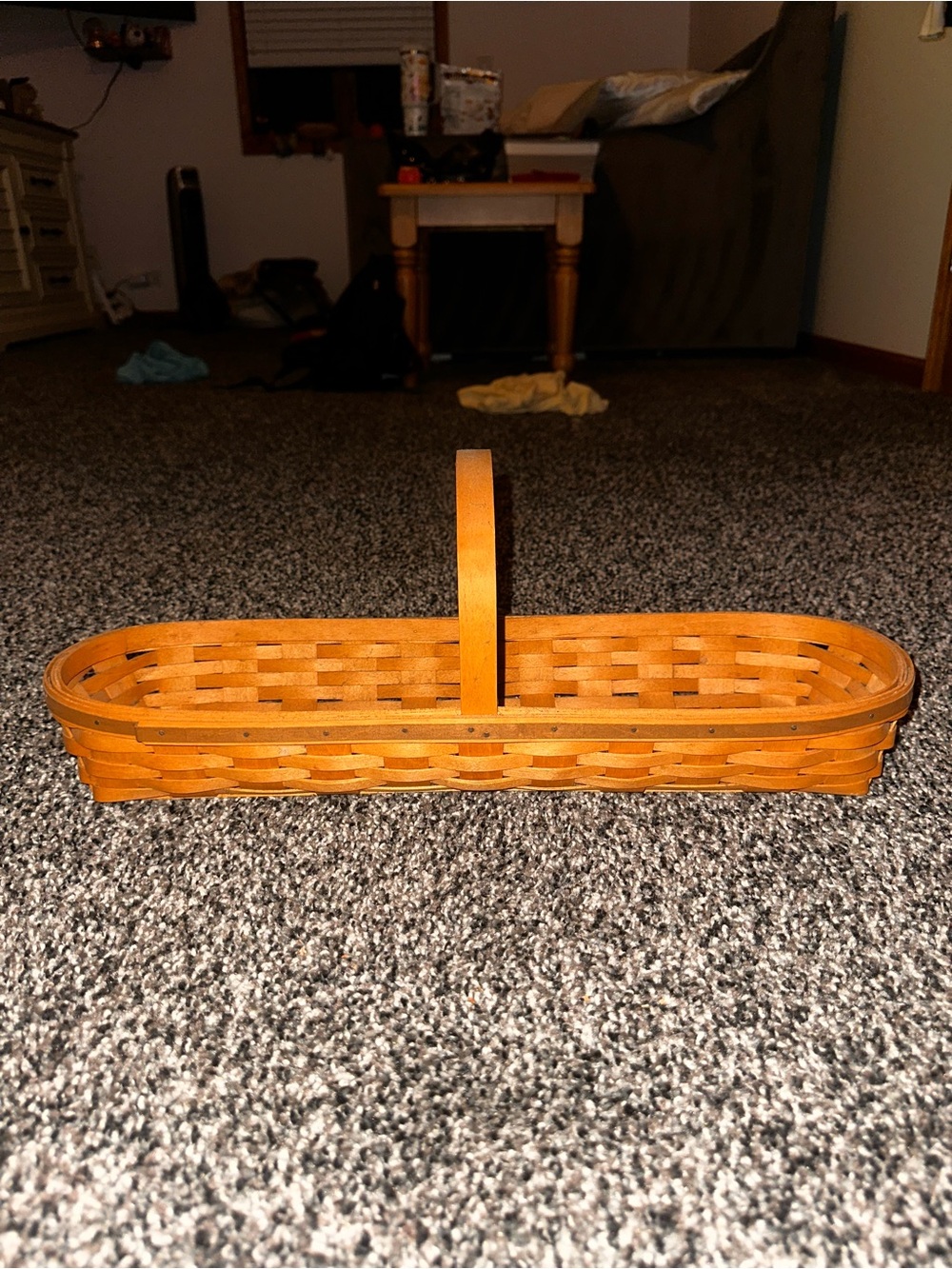 Longaberger Oval Handled Basket